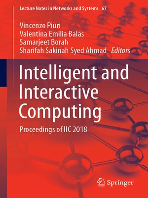 cover image of Intelligent and Interactive Computing